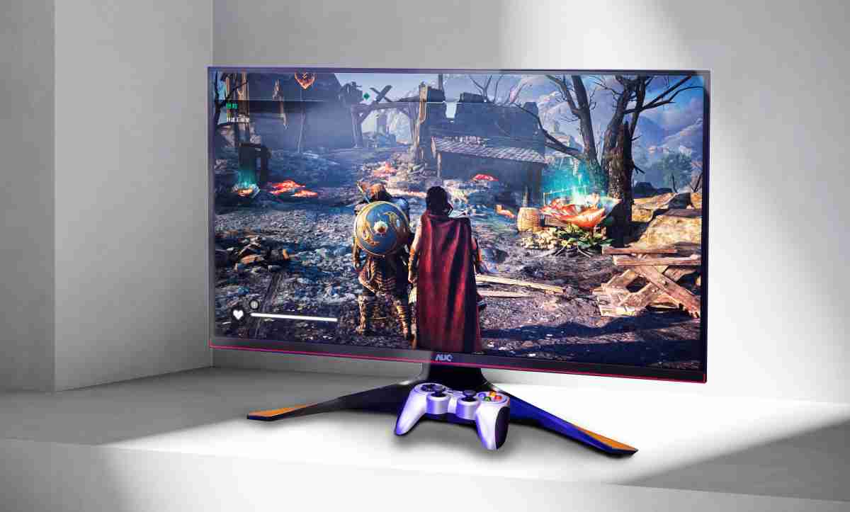 蓝狮在线A.R.T.显示技术已导入多款桌上型显示器，，，优异的防眩光及防反射特性，，提供护眼及高质量的观赏效果